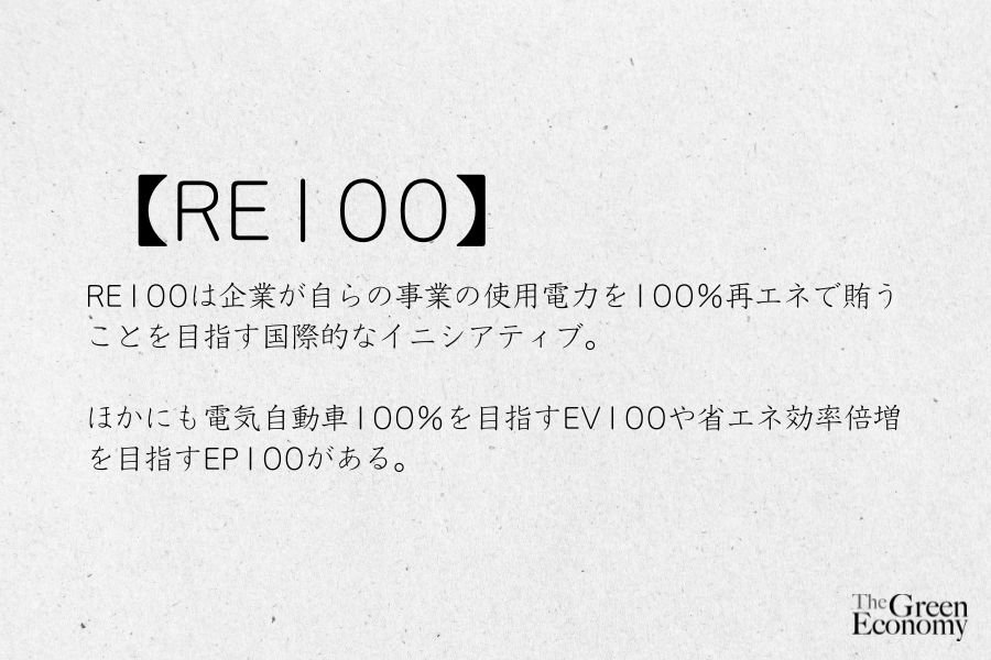 RE100とは？参加方法や事例を解説【#簡単SDGs用語集】