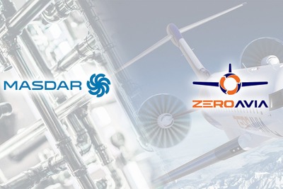 水素燃料を用いた航空機ベンチャーZeroAvia、UAE企業マスダールとパートナーシップ提携 画像