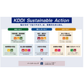 【サステナビリティレポート分析】KDDIの気候変動対策は？事例・KPI・成果を紹介