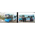 自然電力とEVモーターズ・ジャパン、三豊市で小型コミュニティEVバスの実証運行開始