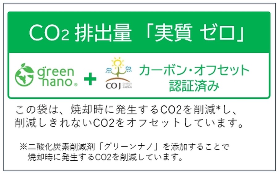 イーアンドエス、実質CO2排出ゼロのPE袋を発表　GHG算定に活用可能