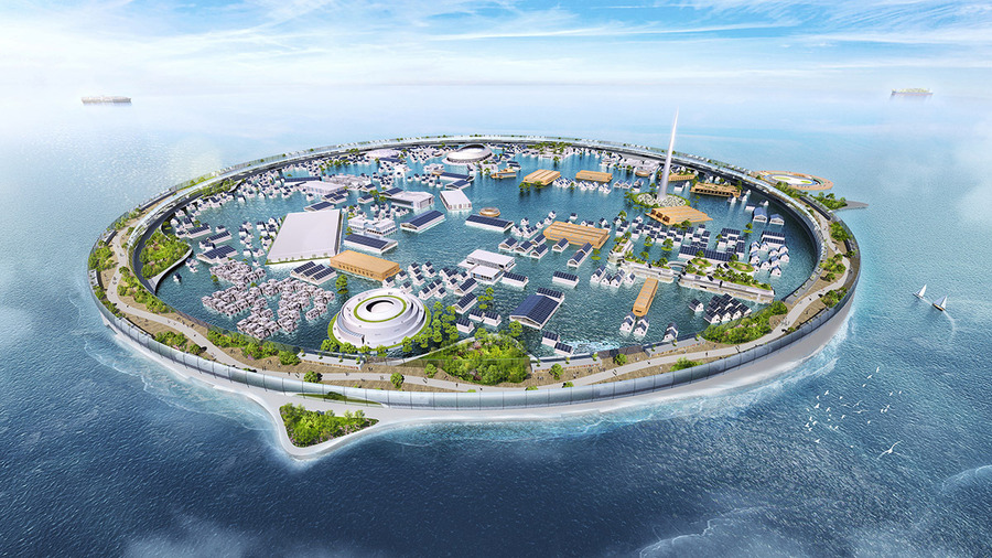 N-ARK、海洋を新たな経済空間とする海上未病都市「Dogen City」の事業構想を発表
