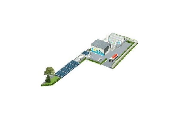 東京ガス、都産グリーン水素と下水汚泥由来CO2を活用したe-メタン製造の実証へ 2026年度製造開始を予定 画像